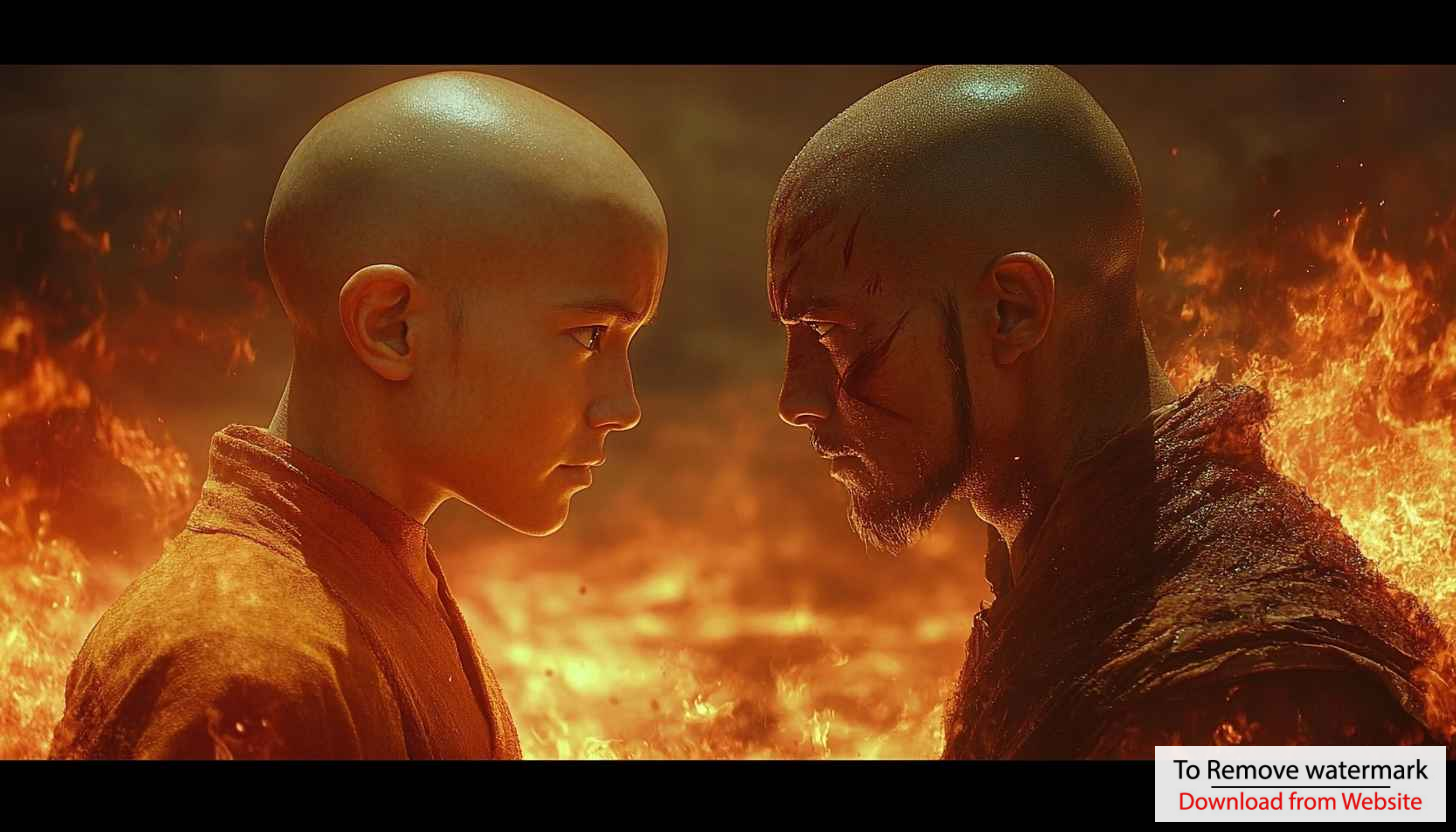 Fierce Monk Faceoff High Definition Wallpaper for Desktop and Mobile Fierce Monk Faceoff High Definition Wallpaper for Desktop and Mobile
