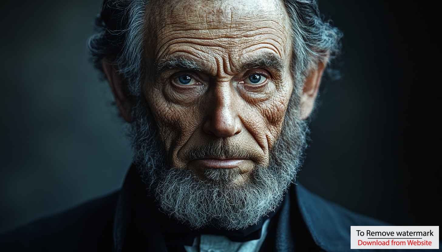 Abraham Lincoln Portrait 4K Wallpaper for Desktop and Mobile Abraham Lincoln Portrait 4K Wallpaper for Desktop and Mobile