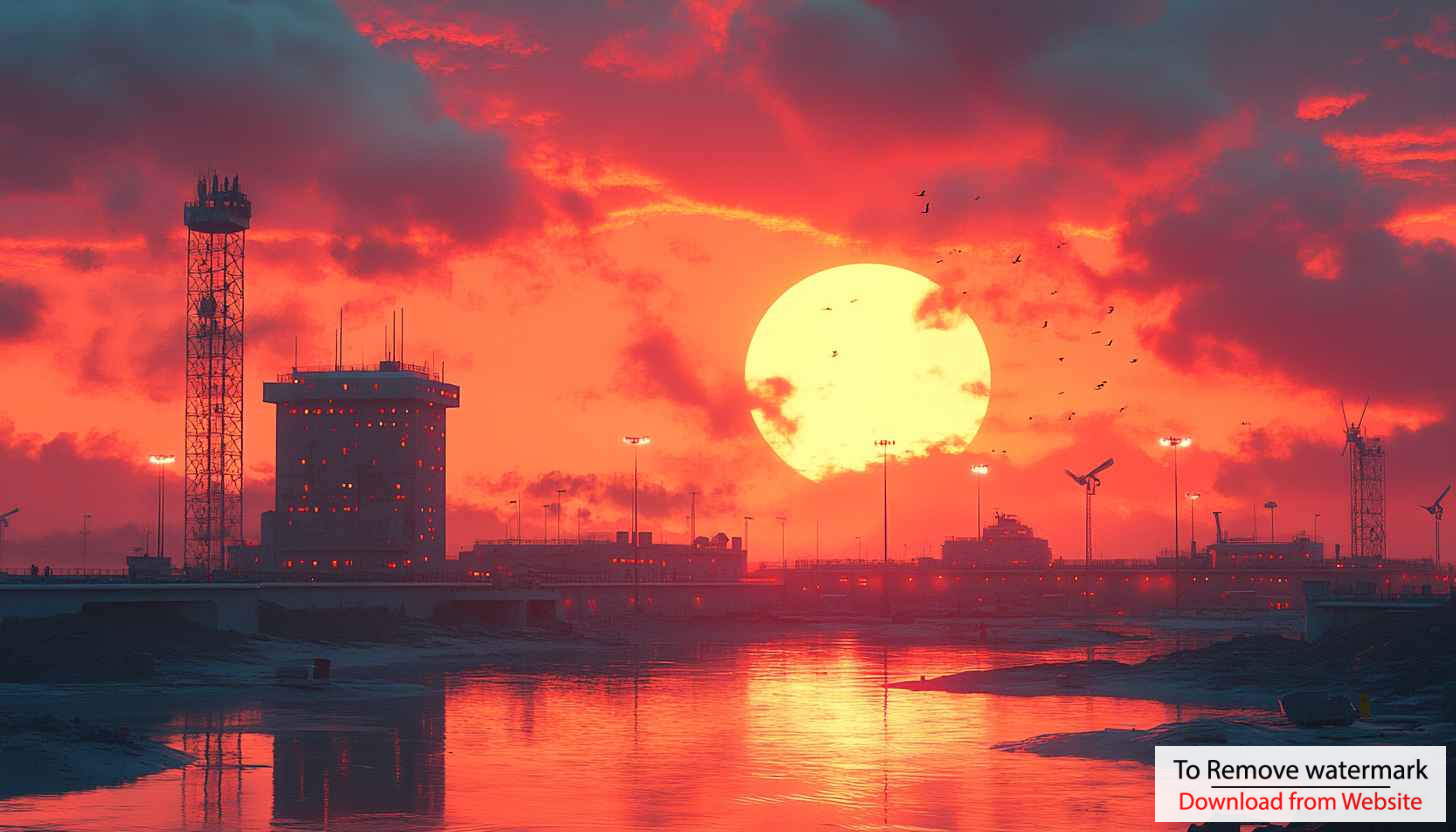 Vibrant Sunset Cityscape Aesthetic 4K Desktop Background Wallpaper Free Vibrant Sunset Cityscape Aesthetic 4K Desktop Background Wallpaper Free