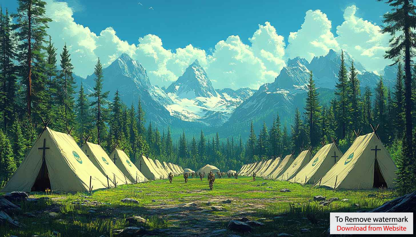 Mountain Camp Tents Desktop Wallpaper, Forest Scenery Mobile Background Mountain Camp Tents Desktop Wallpaper, Forest Scenery Mobile Background
