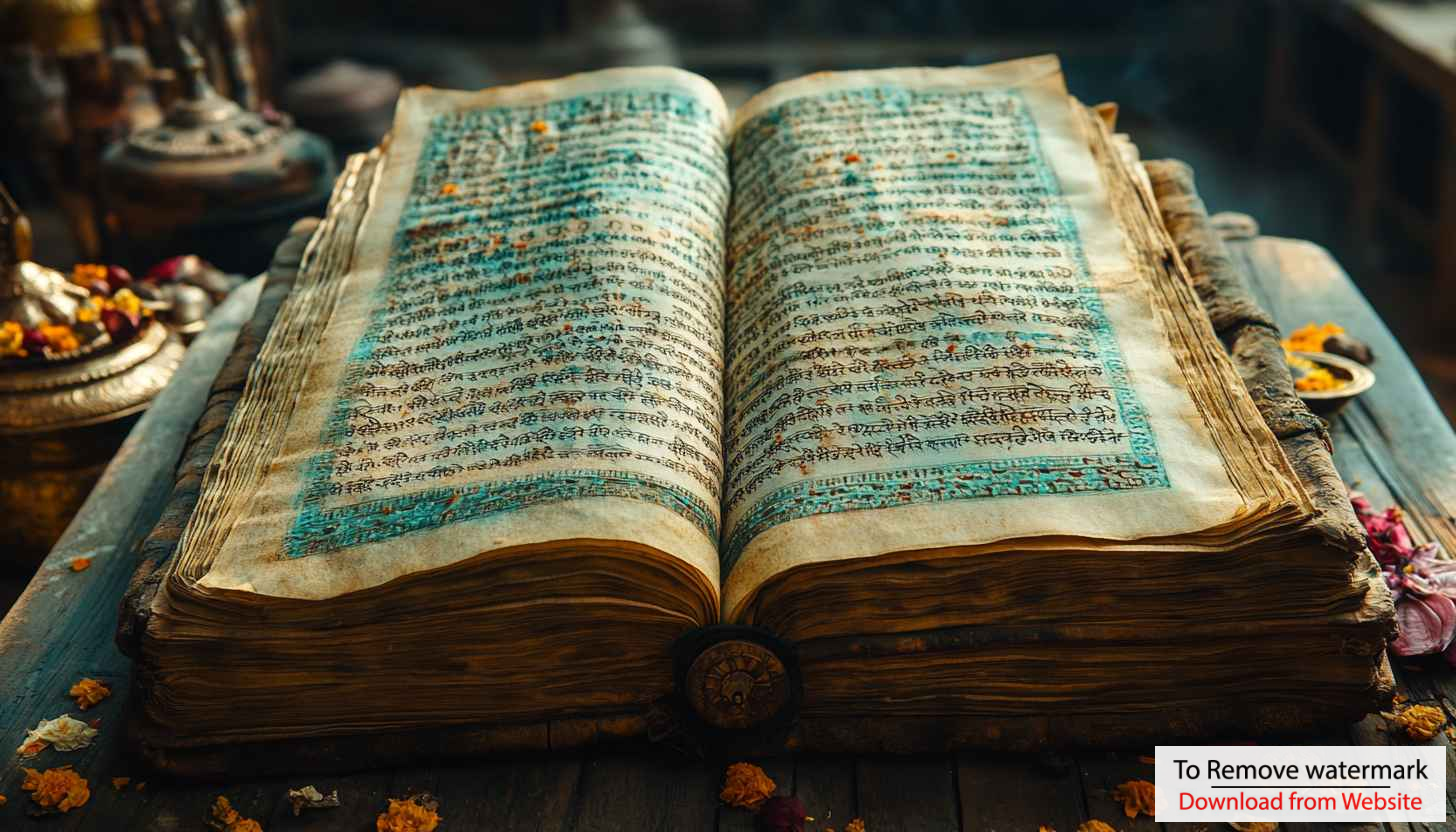 Ancient Hindu Manuscript Wallpaper 4K, Vintage Book Mobile Background Ancient Hindu Manuscript Wallpaper 4K, Vintage Book Mobile Background