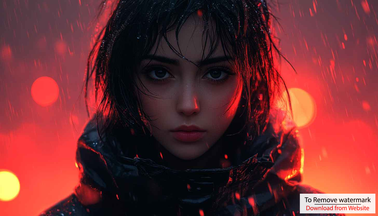 Cyberpunk Red Portrait 4K Wallpaper for Mobile and Desktop Cyberpunk Red Portrait 4K Wallpaper for Mobile and Desktop