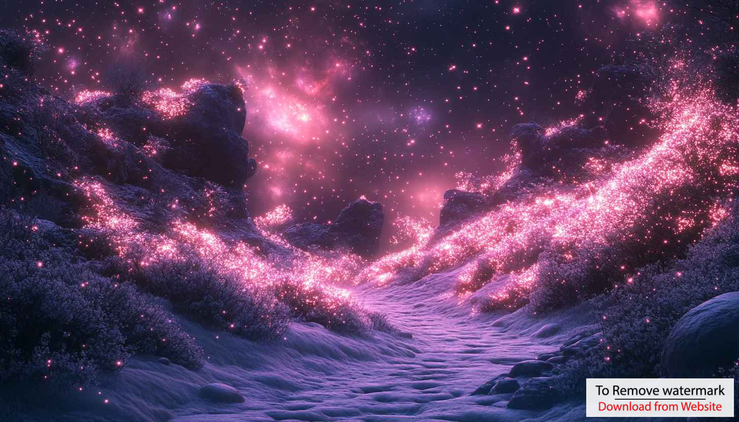 Pink Galaxy Fantasy Landscape 4K Desktop Background Mobile Wallpaper Pink Galaxy Fantasy Landscape 4K Desktop Background Mobile Wallpaper