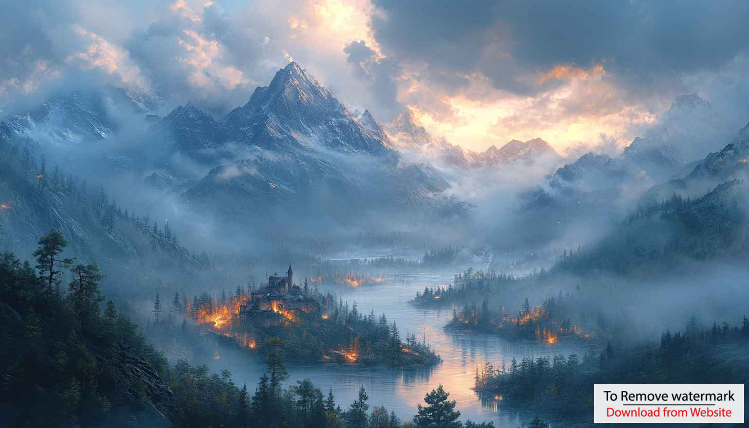 Fantasy Mountain Castle Wallpaper - Desktop Backgrounds and Mobile Wallpaper Fantasy Mountain Castle Wallpaper - Desktop Backgrounds and Mobile Wallpaper