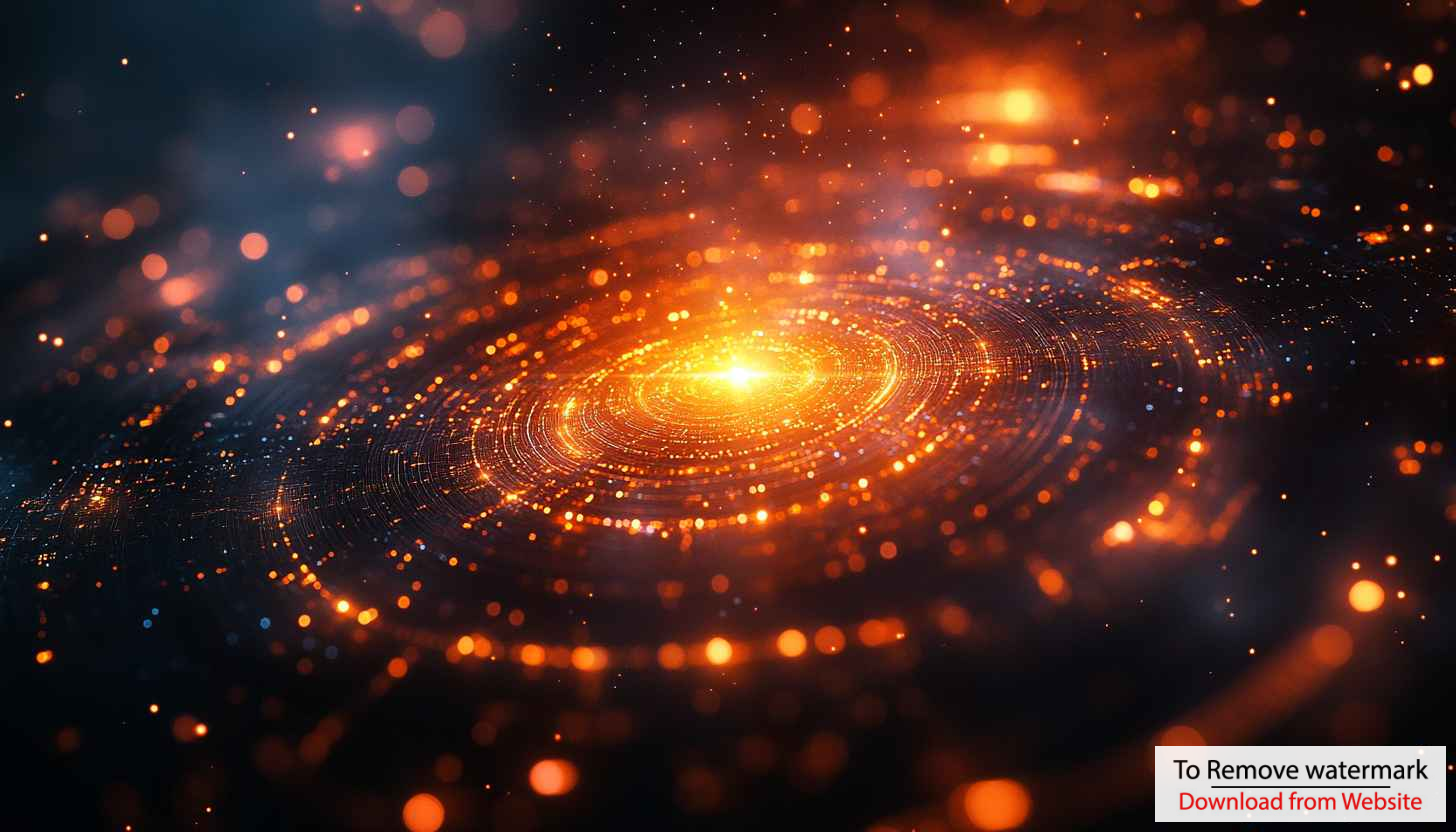 Abstract Glowing Galaxy 4K Wallpaper for Desktop and Mobile Abstract Glowing Galaxy 4K Wallpaper for Desktop and Mobile