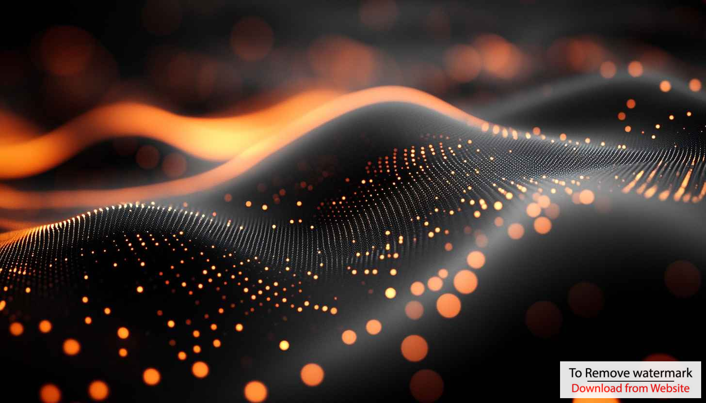 Abstract Orange Glowing Particles Black 4K Desktop Background Wallpaper Abstract Orange Glowing Particles Black 4K Desktop Background Wallpaper