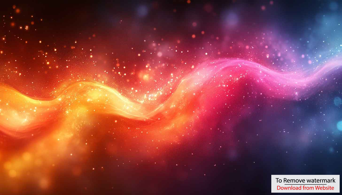Abstract Galaxy Waves 4K Desktop Background, Mobile Wallpaper Art