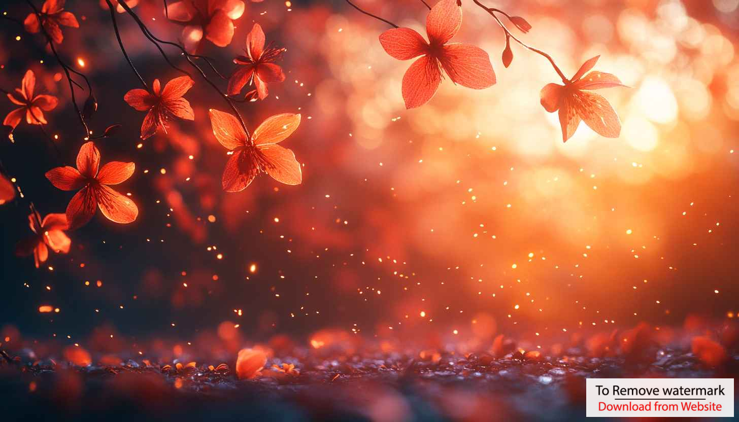 Orange Flowers Bokeh 4K Wallpaper for Desktop and Mobile Orange Flowers Bokeh 4K Wallpaper for Desktop and Mobile