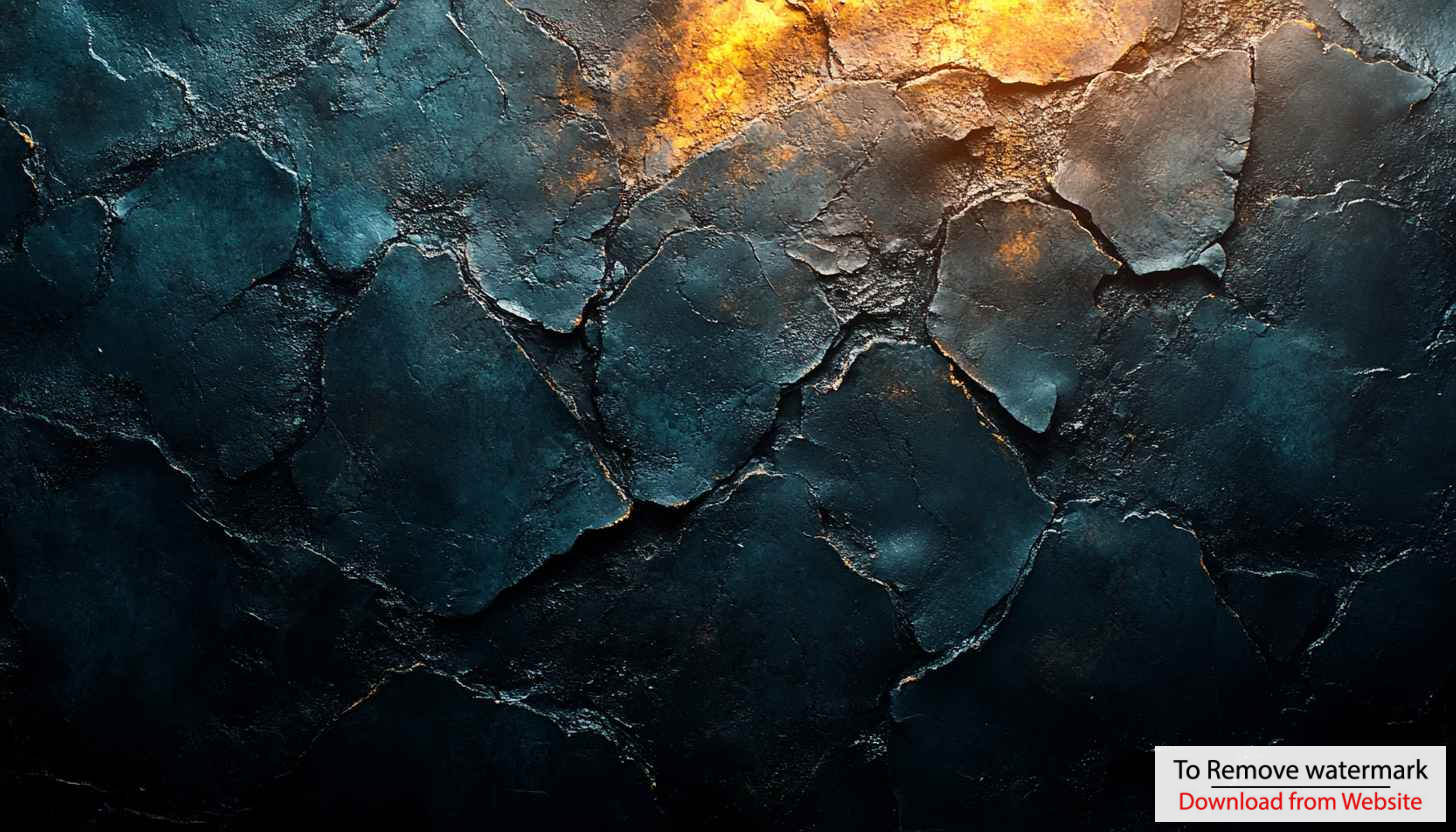 Cracked Stone Texture Dark Blue Gold Abstract 4K Desktop Wallpaper Cracked Stone Texture Dark Blue Gold Abstract 4K Desktop Wallpaper