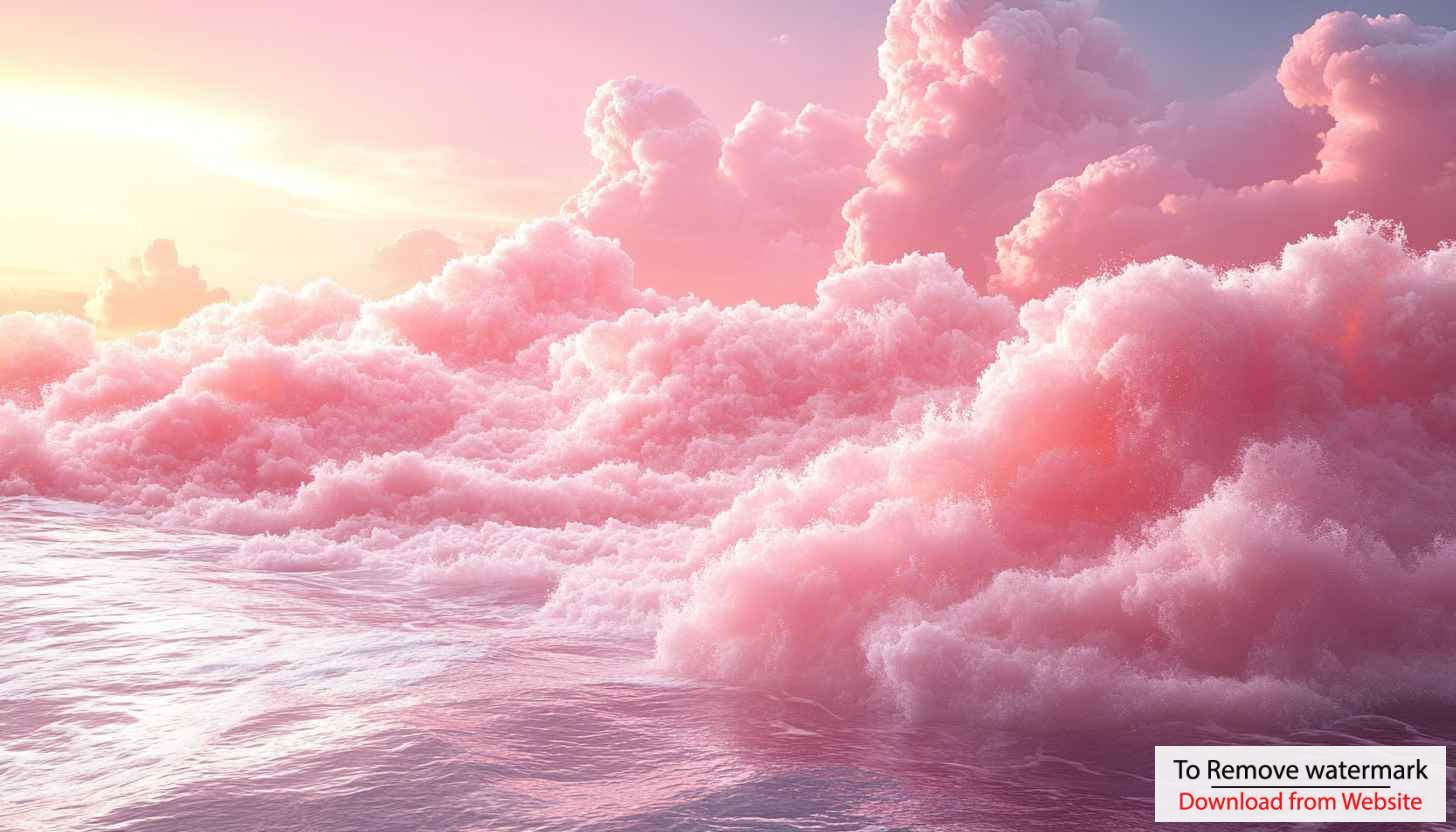 Dreamy Pink Waves Aesthetic Wallpaper 4K Desktop Background Mobile Dreamy Pink Waves Aesthetic Wallpaper 4K Desktop Background Mobile
