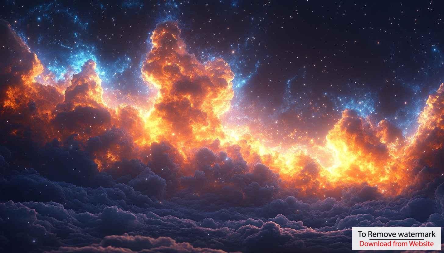 Fiery Galaxy Sky 4K Desktop Wallpaper, Stunning Space Background Fiery Galaxy Sky 4K Desktop Wallpaper, Stunning Space Background