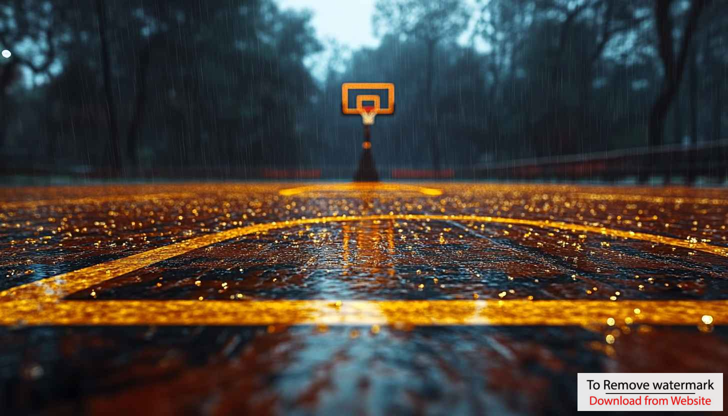 Wet Basketball Court Aesthetic Wallpaper Rainy Day Mobile Background Wet Basketball Court Aesthetic Wallpaper Rainy Day Mobile Background