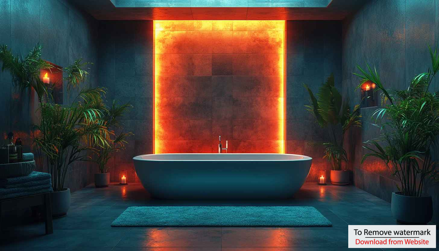 Luxury Bathroom 4K Wallpaper for Desktop Background, Mobile Use Luxury Bathroom 4K Wallpaper for Desktop Background, Mobile Use