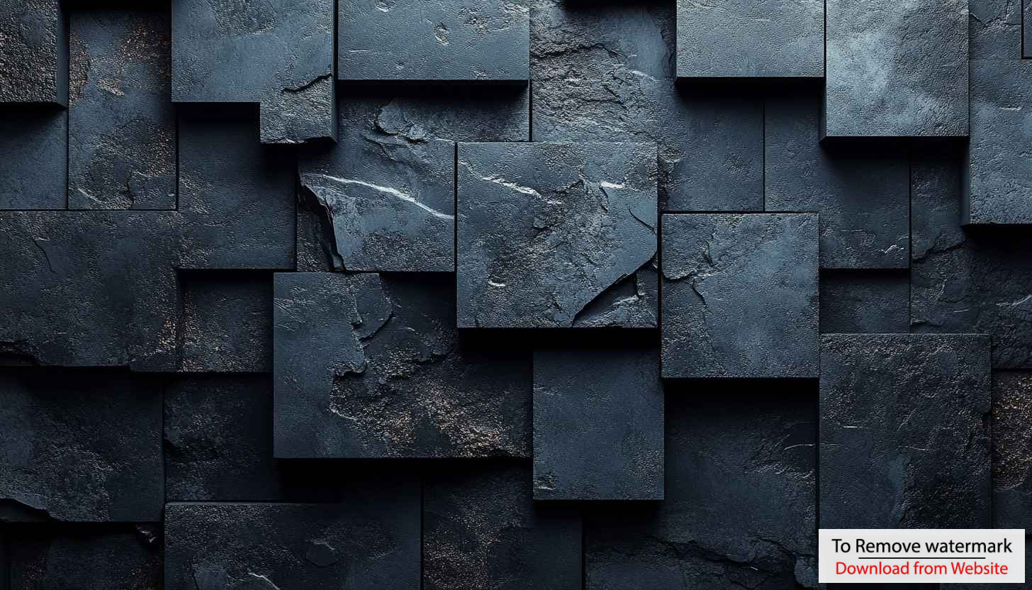 Dark Stone Tiles 3D Texture Mobile Wallpaper 4K Background Dark Stone Tiles 3D Texture Mobile Wallpaper 4K Background