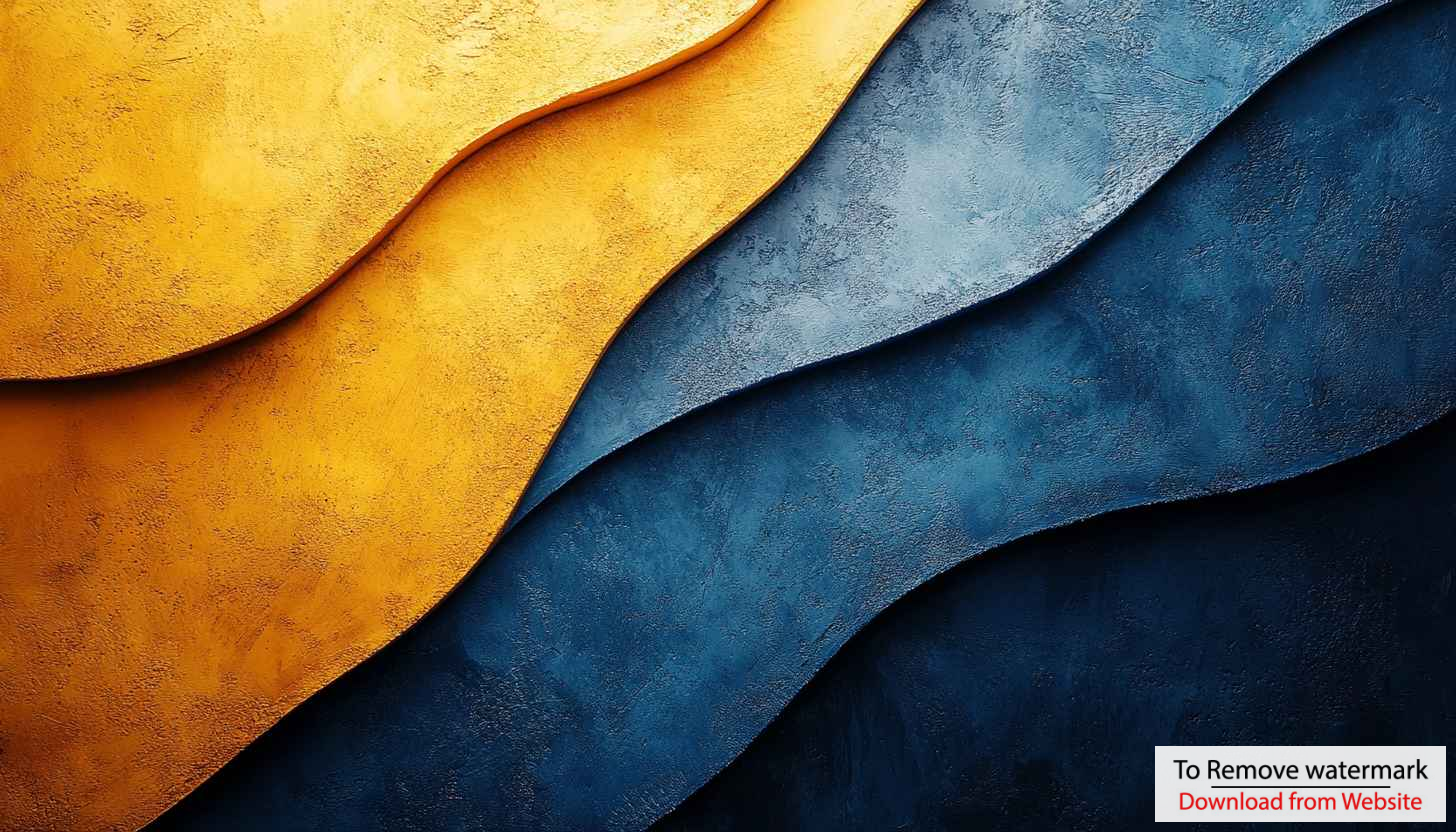 Gold and Blue Abstract Texture Background Wallpaper for Desktop