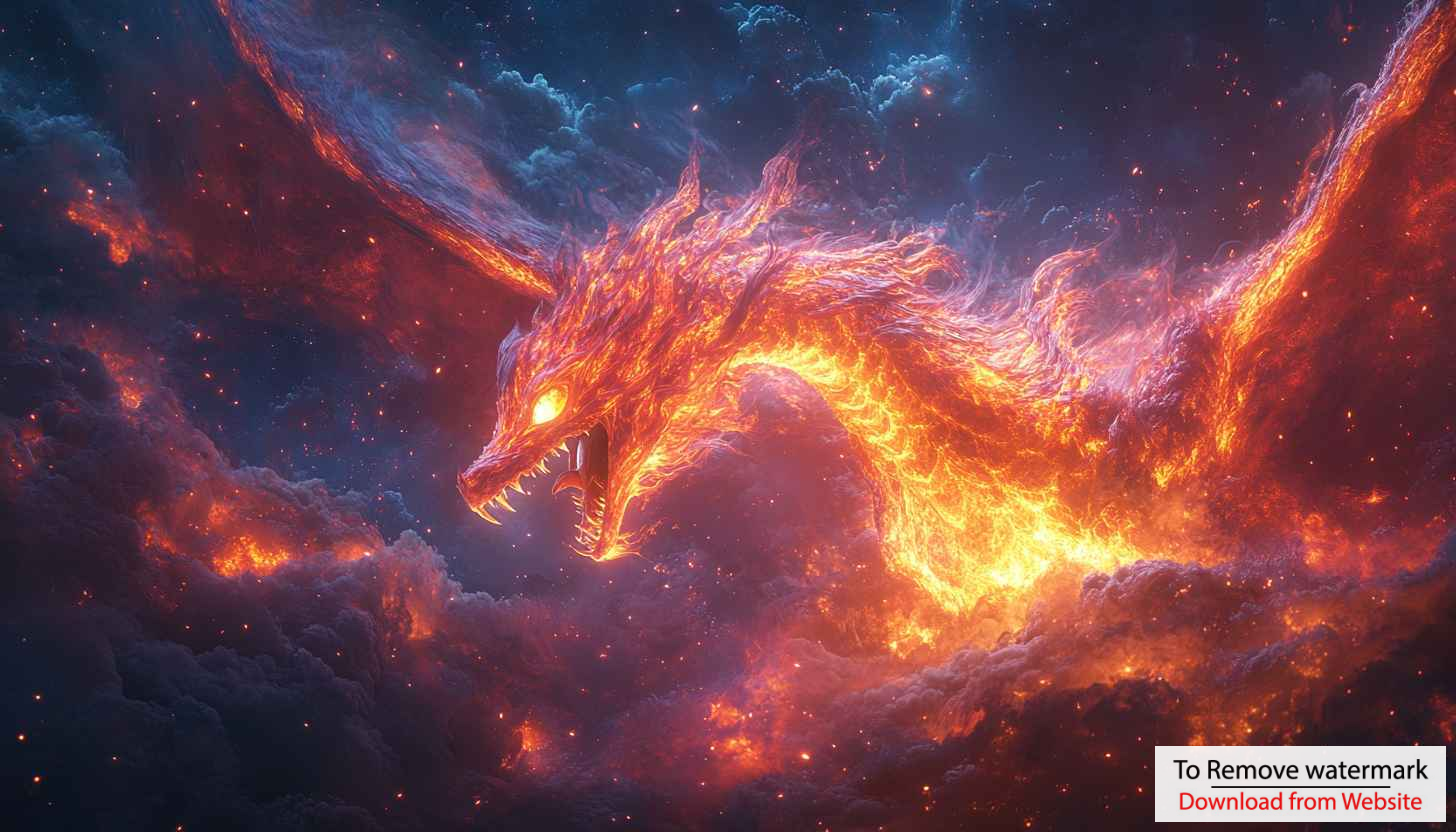 Fiery Dragon Wallpaper 4K - Fantasy Mobile Backgrounds Free Fiery Dragon Wallpaper 4K - Fantasy Mobile Backgrounds Free