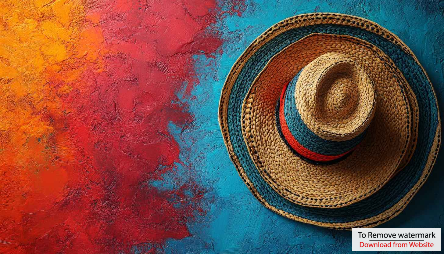 Summer Hat Colorful Art Desktop Background Mobile Wallpaper Free Summer Hat Colorful Art Desktop Background Mobile Wallpaper Free