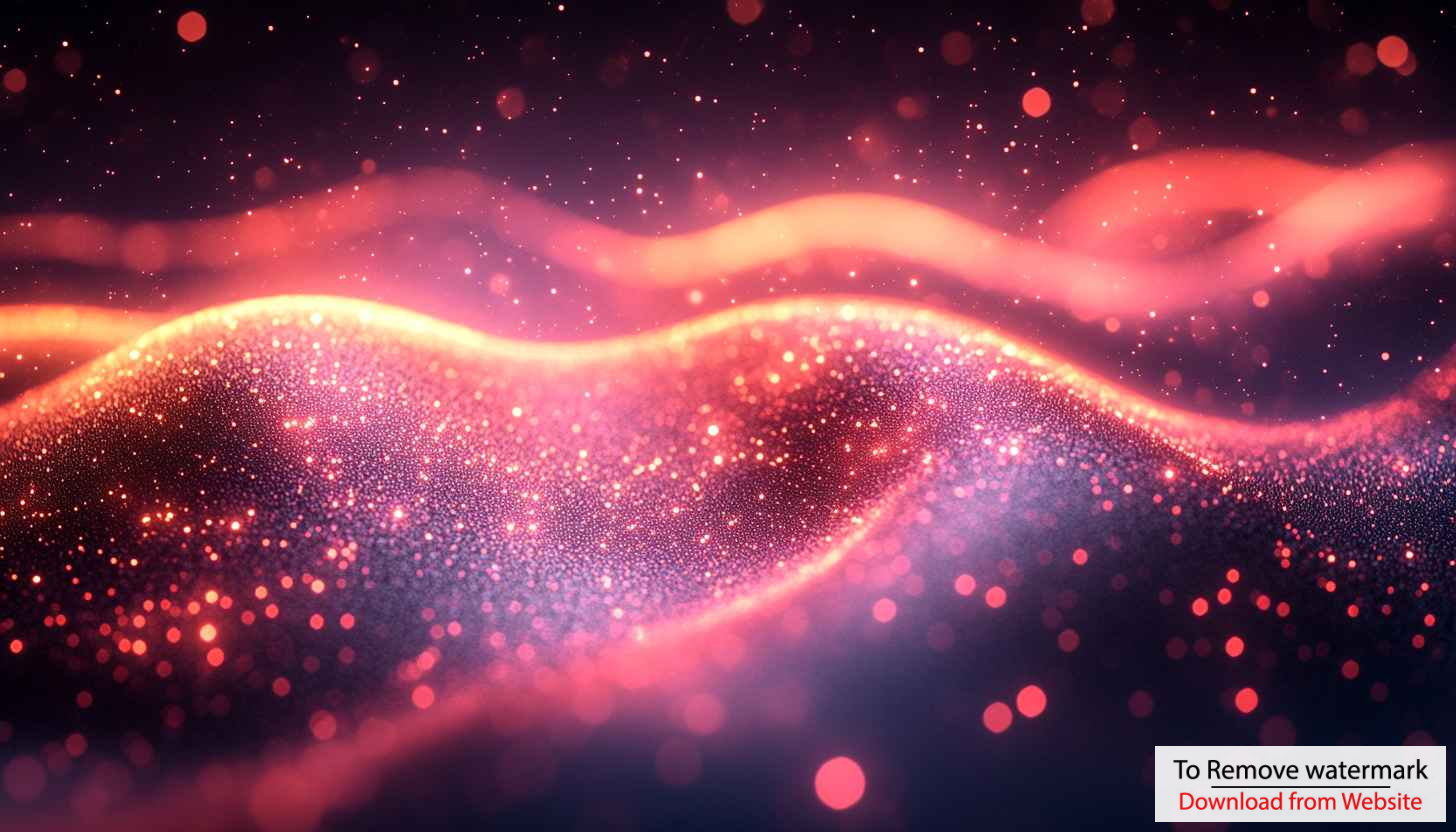 Red Glitter Waves 4K Desktop Background, Aesthetic Mobile Wallpaper Red Glitter Waves 4K Desktop Background, Aesthetic Mobile Wallpaper