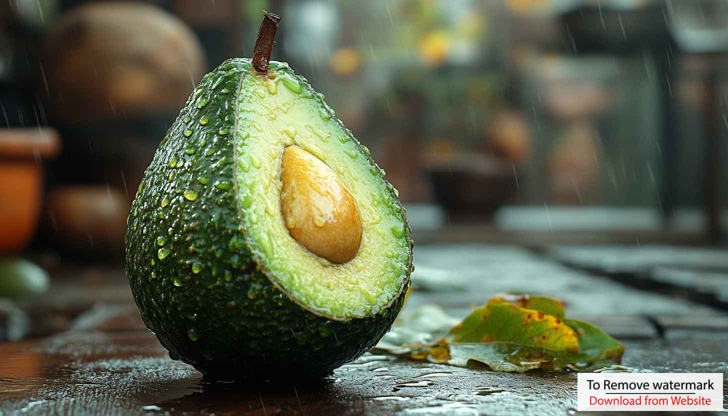 Wet Avocado Still Life 4K Wallpaper for Mobile Desktop Wet Avocado Still Life 4K Wallpaper for Mobile Desktop