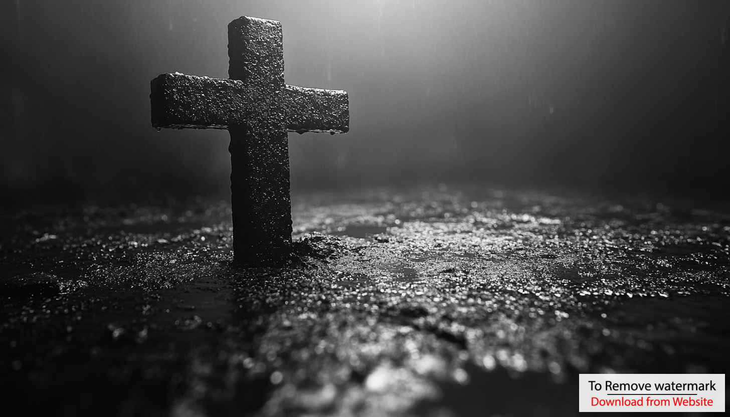 Black and White Christian Cross Mobile Wallpaper Background Art Black and White Christian Cross Mobile Wallpaper Background Art