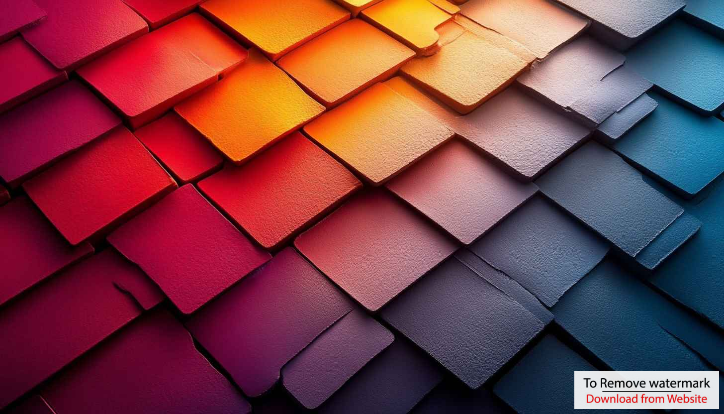 Gradient Color Cubes 4K Desktop Wallpaper, Abstract Mobile Background Gradient Color Cubes 4K Desktop Wallpaper, Abstract Mobile Background