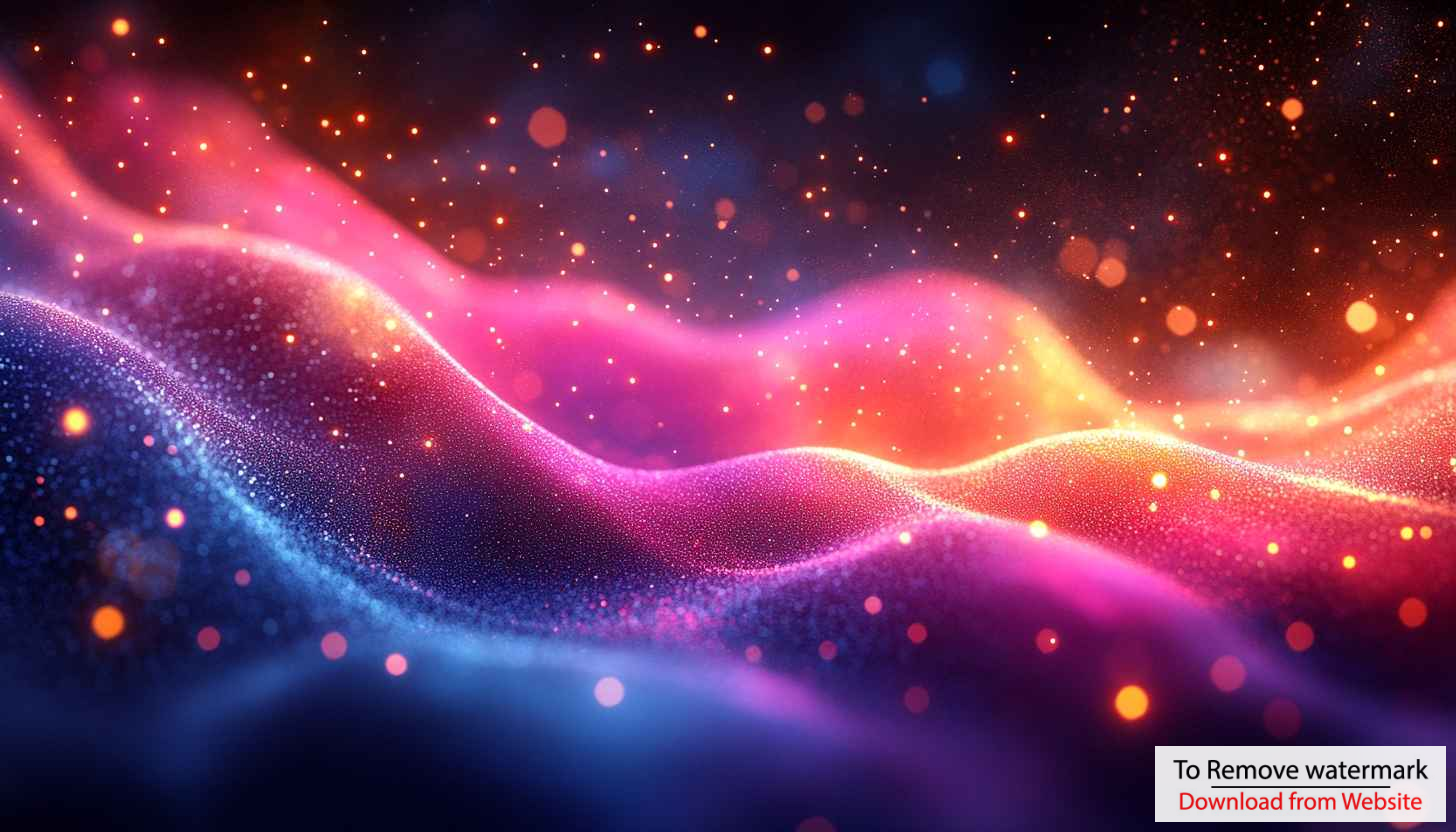 Abstract Glitter Wave 4K Desktop Wallpaper, Glowing Particle Mobile Background Abstract Glitter Wave 4K Desktop Wallpaper, Glowing Particle Mobile Background