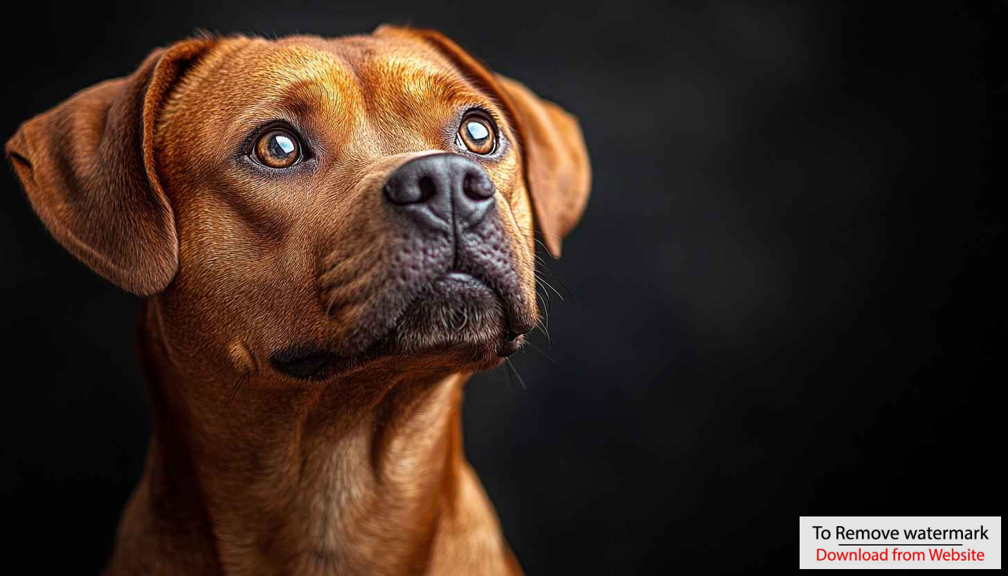 Rhodesian Ridgeback Dog Portrait Wallpaper: Cute Mobile Background Rhodesian Ridgeback Dog Portrait Wallpaper: Cute Mobile Background