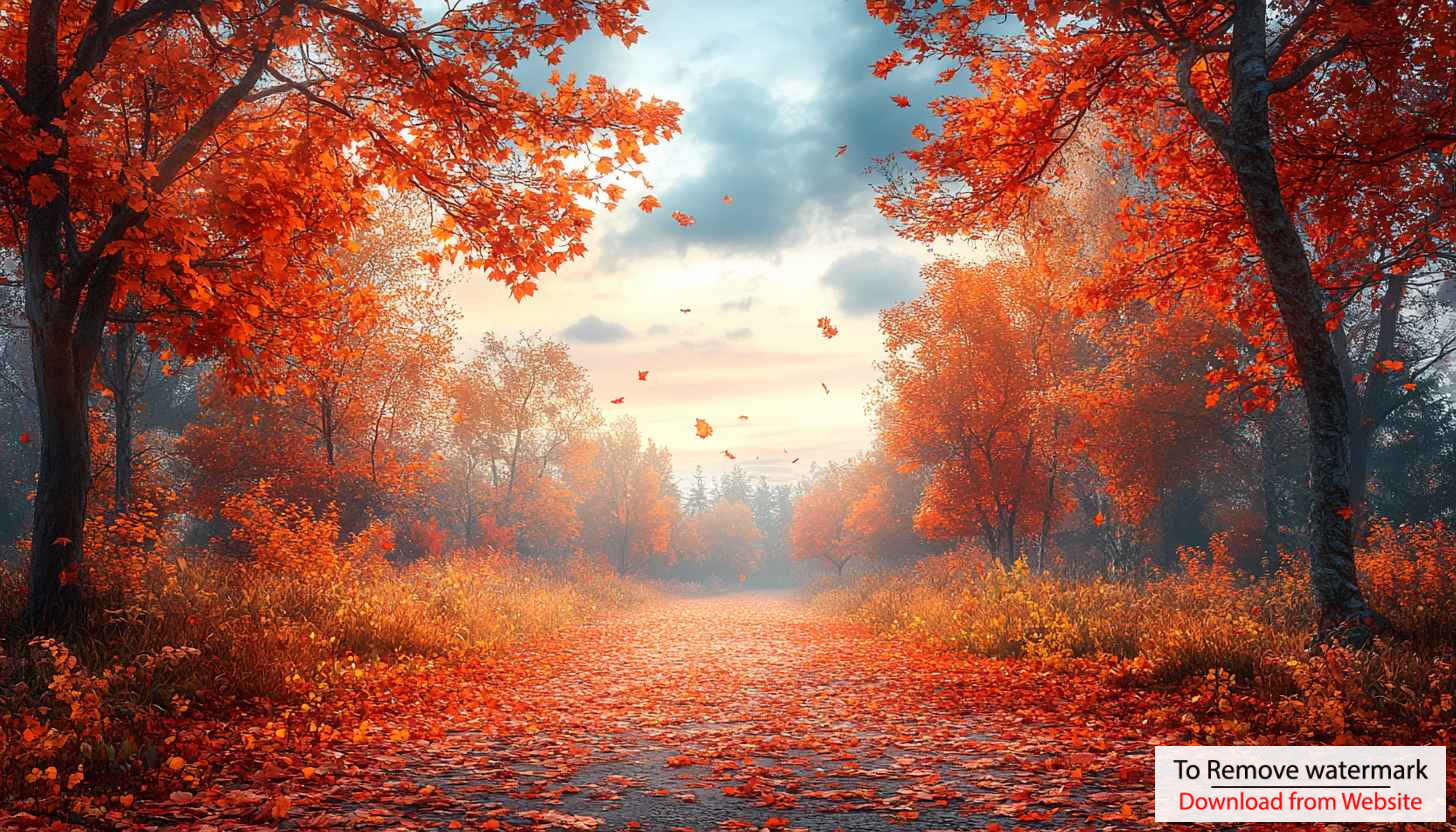 Autumn Forest Path 4K Desktop Background Fall Season Wallpaper Autumn Forest Path 4K Desktop Background Fall Season Wallpaper