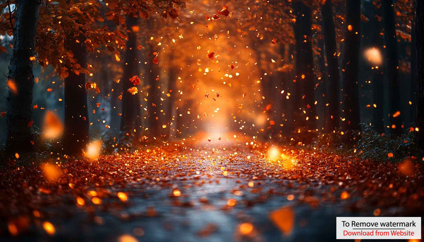 Autumn Forest Fall Leaves 4K Desktop Background Mobile Wallpaper Autumn Forest Fall Leaves 4K Desktop Background Mobile Wallpaper