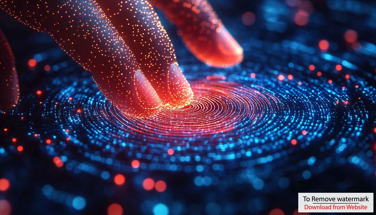 Abstract Tech Fingers Touching Concentric Circles 4K Desktop Wallpaper Abstract Tech Fingers Touching Concentric Circles 4K Desktop Wallpaper