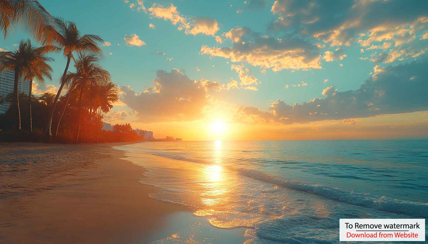 Tropical Beach Sunset Mobile Wallpaper | Ocean View Backgrounds Tropical Beach Sunset Mobile Wallpaper | Ocean View Backgrounds