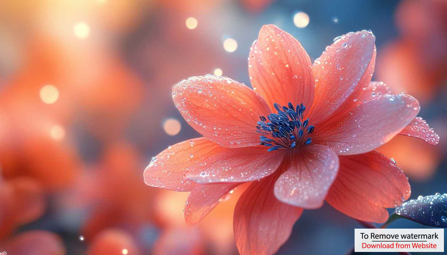 Coral Petal Flower 4K Desktop Backgrounds, Artistic Mobile Wallpaper Coral Petal Flower 4K Desktop Backgrounds, Artistic Mobile Wallpaper