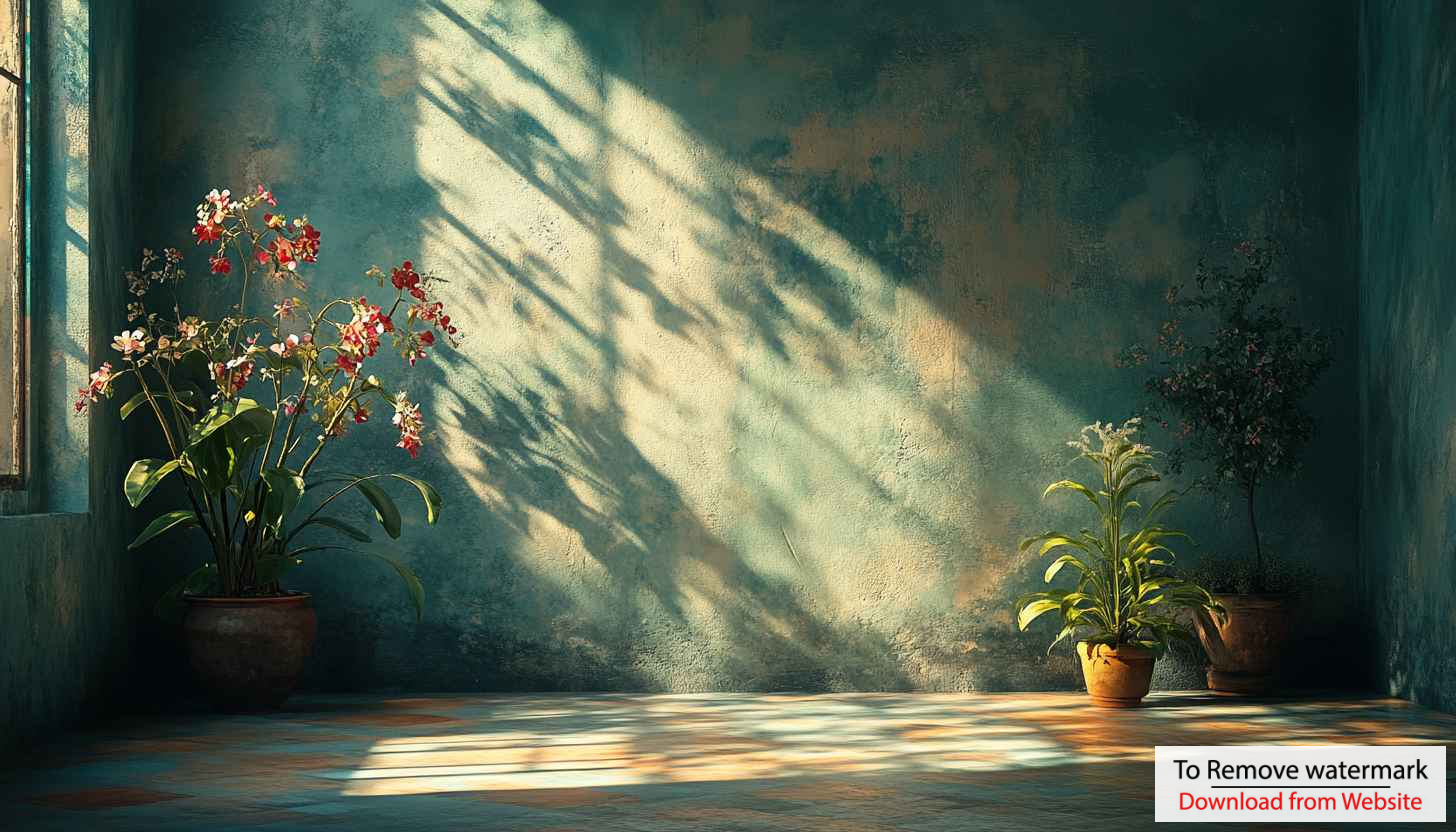 Vintage Plants Background Wallpaper, Aesthetic Room Interior Mobile Wallpaper Vintage Plants Background Wallpaper, Aesthetic Room Interior Mobile Wallpaper