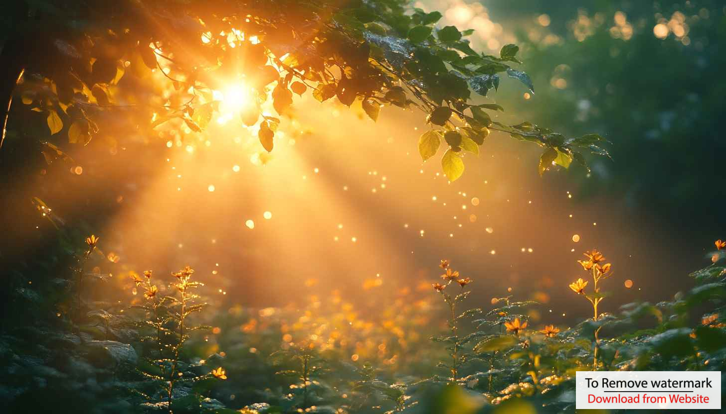 Golden Sunlight Forest Scenery 4K Desktop Background Free Mobile Wallpaper Golden Sunlight Forest Scenery 4K Desktop Background Free Mobile Wallpaper