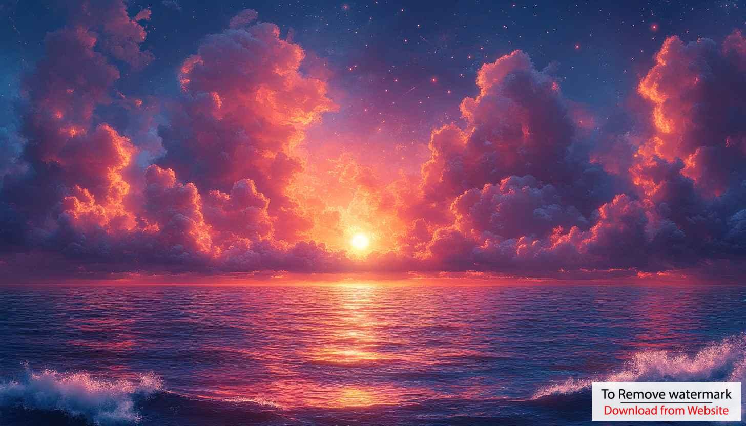 Ocean Sunset Red Cloudscape 4K Mobile Wallpaper Free Download Ocean Sunset Red Cloudscape 4K Mobile Wallpaper Free Download