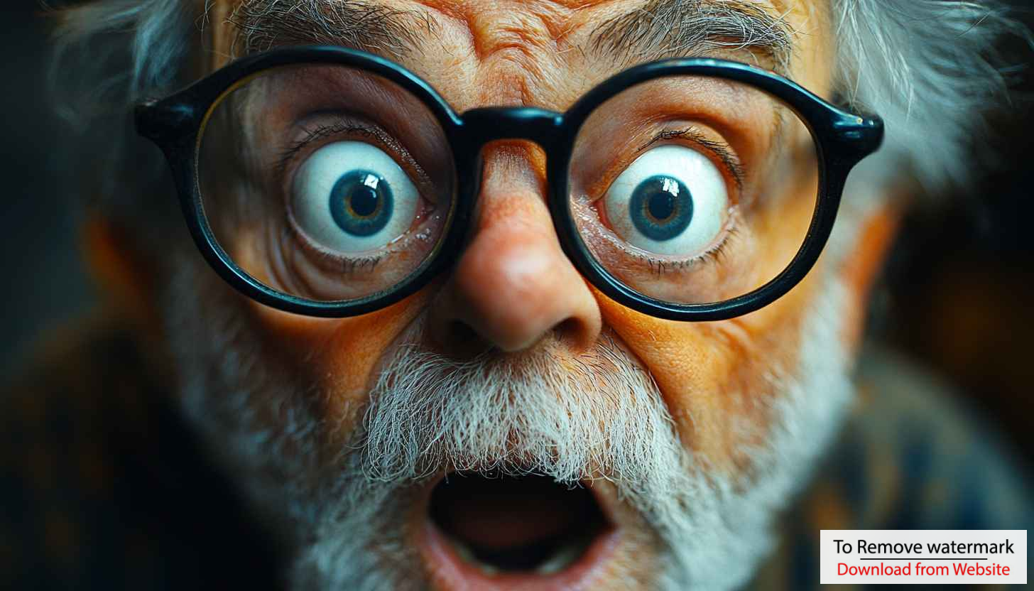 Shocked Old Man Face Close-Up 4K Desktop Background Wallpaper Shocked Old Man Face Close-Up 4K Desktop Background Wallpaper