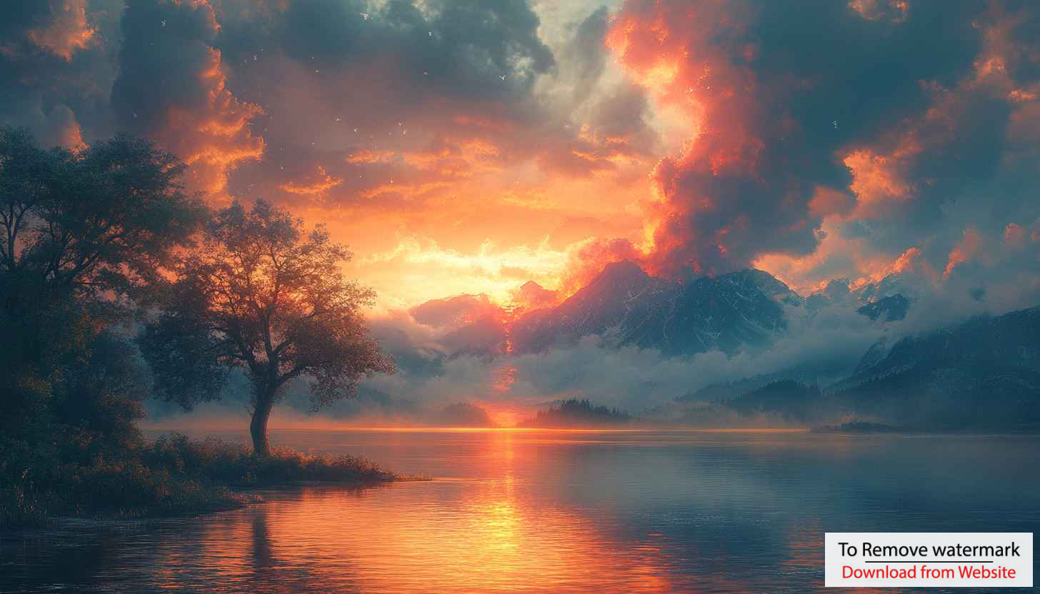 Lake Mountain Sunset 4K Desktop Background - Free Mobile Wallpaper Lake Mountain Sunset 4K Desktop Background - Free Mobile Wallpaper