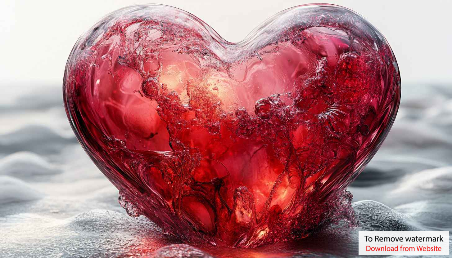 Red Heart Crystal 4K Wallpaper for Mobile and Desktop Backgrounds Red Heart Crystal 4K Wallpaper for Mobile and Desktop Backgrounds