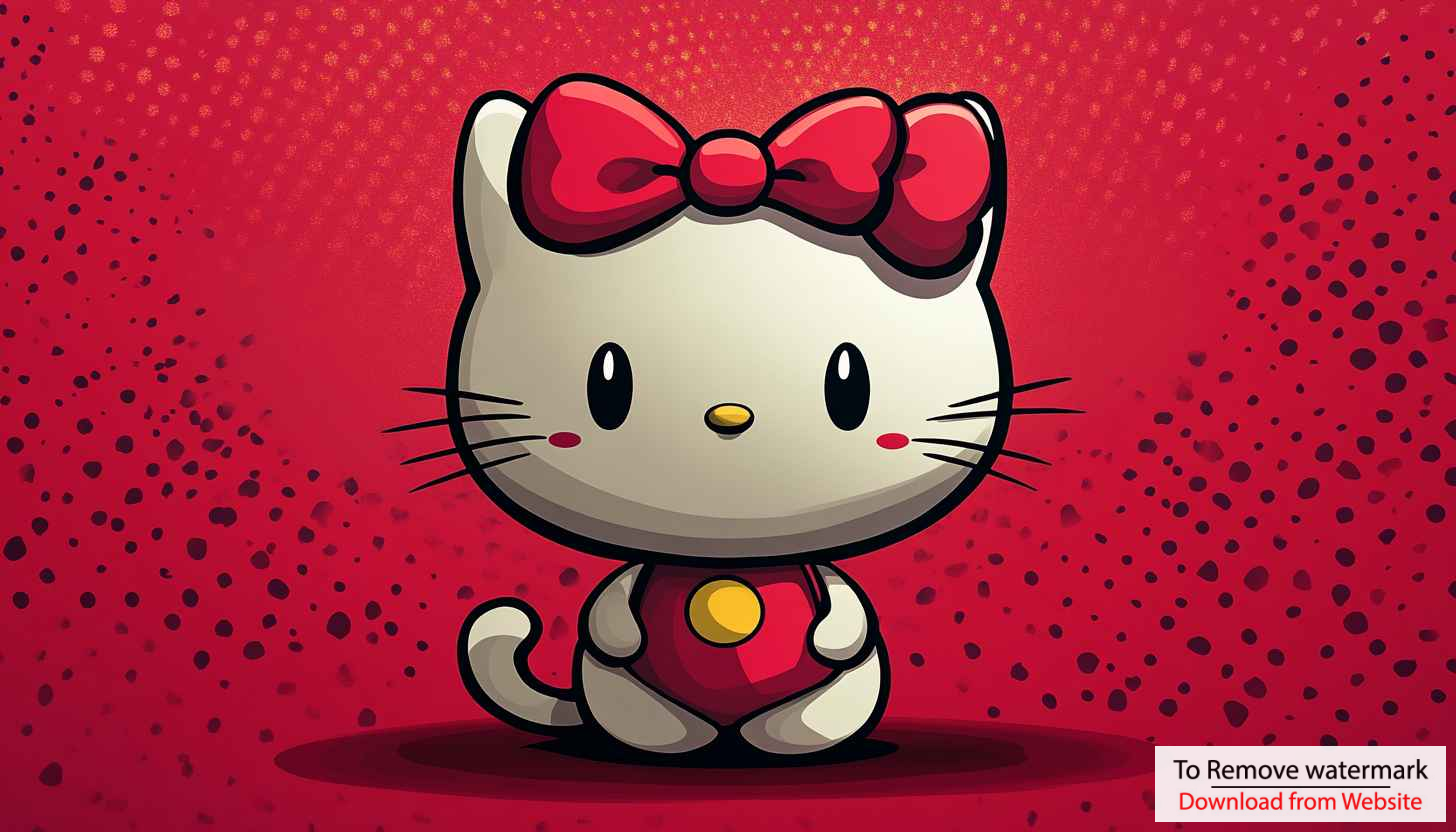 Hello Kitty Cute Cartoon Character 4K Mobile Phone Wallpaper Hello Kitty Cute Cartoon Character 4K Mobile Phone Wallpaper