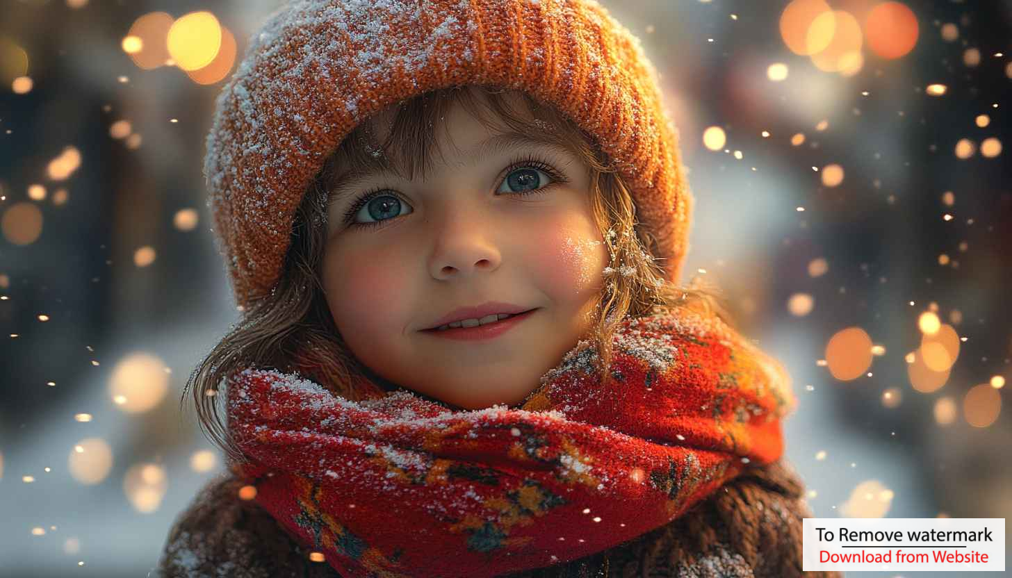 Cute Girl in Winter Hat 4K Wallpaper Desktop Background Cute Girl in Winter Hat 4K Wallpaper Desktop Background