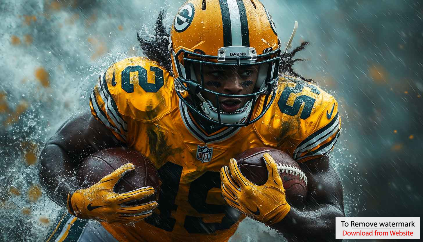 Green Bay Packers Football Player Mobile Wallpaper 4K Background Green Bay Packers Football Player Mobile Wallpaper 4K Background
