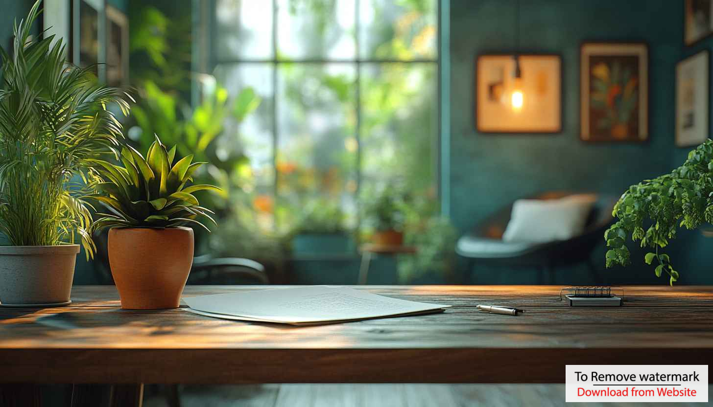 Cozy Green Workspace Background Wallpaper, Office Desktop Wallpaper Free Cozy Green Workspace Background Wallpaper, Office Desktop Wallpaper Free