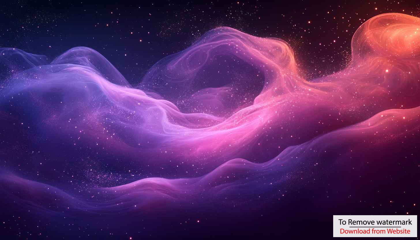 Nebula Space Galaxy 4K Desktop Background Purple Pink Wallpaper