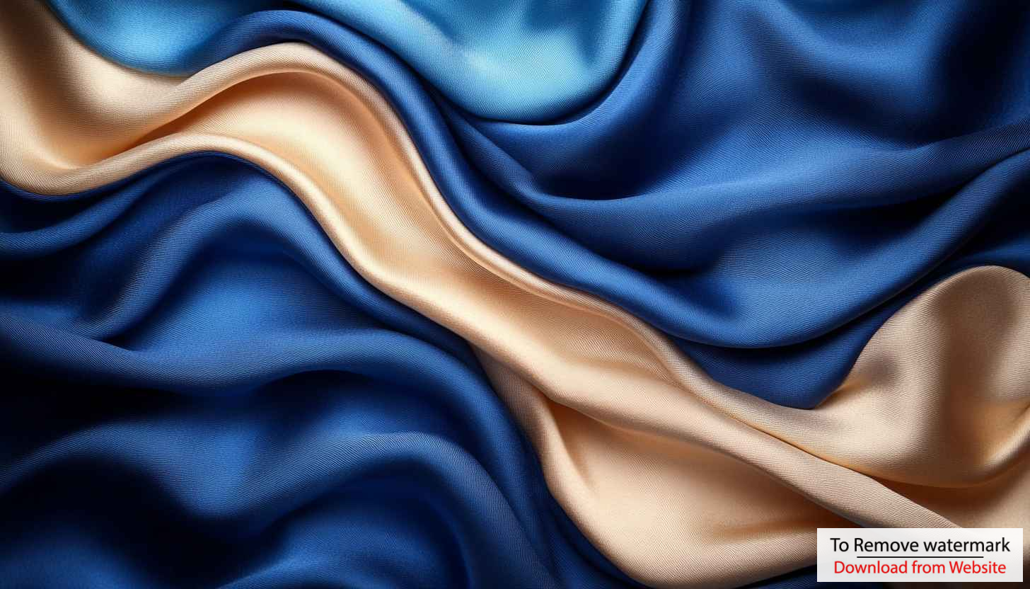 Luxury Blue Gold Silk Fabric Texture 4K Mobile Wallpaper Luxury Blue Gold Silk Fabric Texture 4K Mobile Wallpaper
