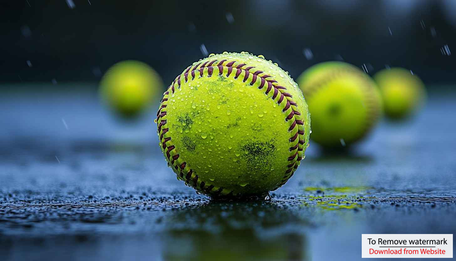 Wet Softball Field 4K Wallpaper for Desktop and Mobile Wet Softball Field 4K Wallpaper for Desktop and Mobile