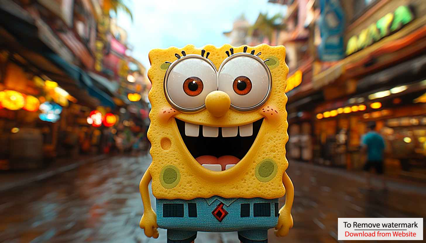 Spongebob Squarepants 4K Wallpaper, Nickelodeon Character, Funny Cartoon Background Spongebob Squarepants 4K Wallpaper, Nickelodeon Character, Funny Cartoon Background