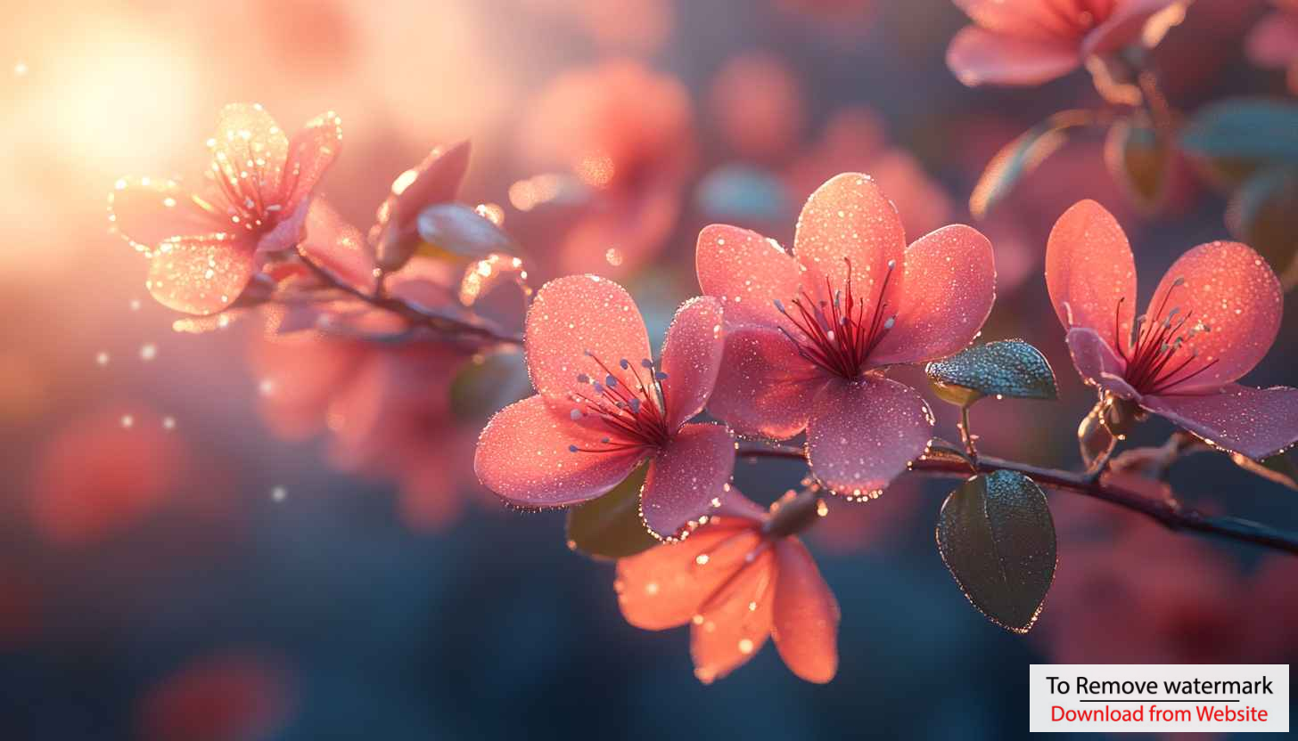Pink Spring Blossoms Mobile Wallpaper, Floral Aesthetic Background Free Pink Spring Blossoms Mobile Wallpaper, Floral Aesthetic Background Free