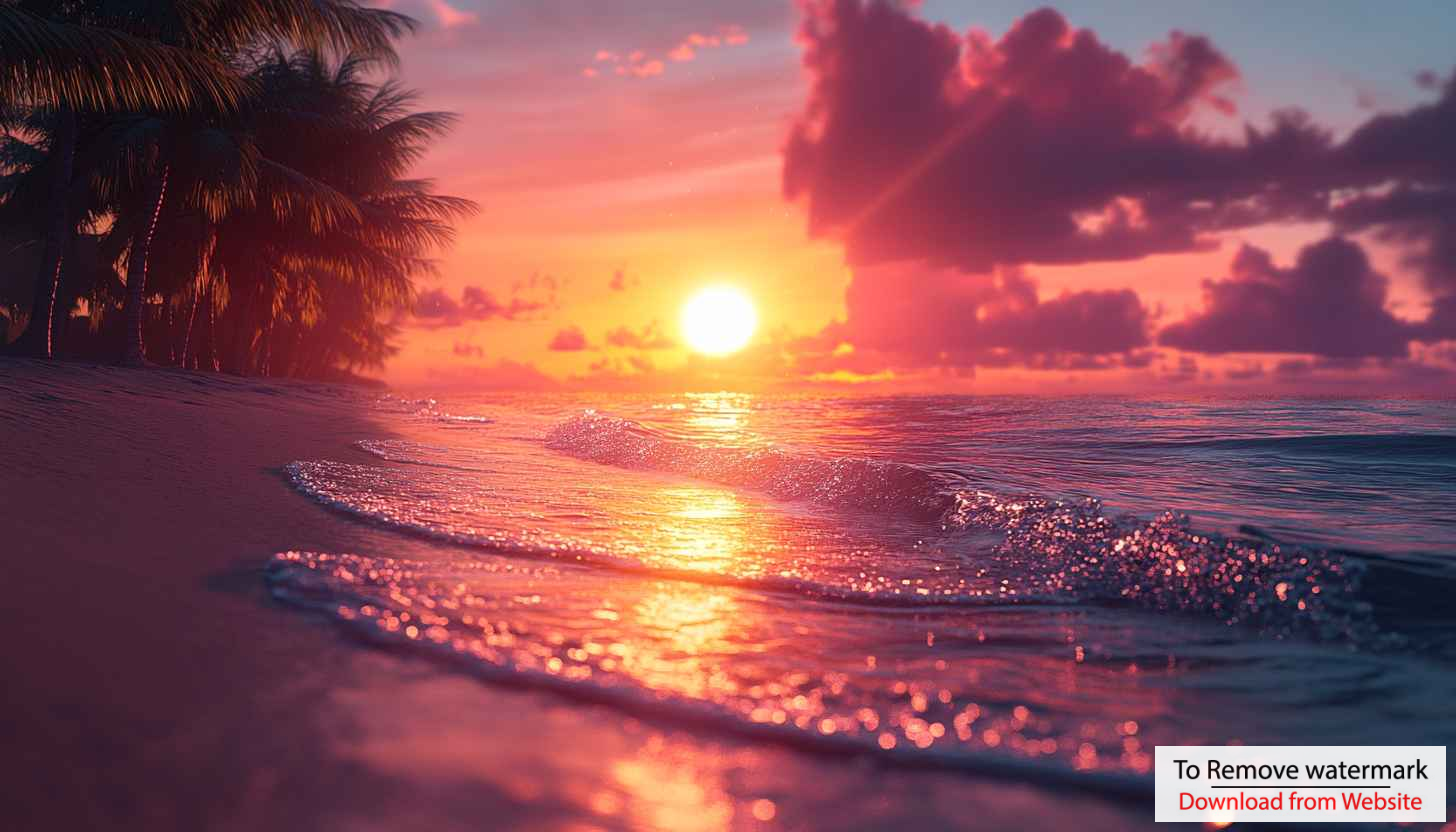 Tropical Beach Sunset Mobile Wallpaper Free Download, No Sign Up Tropical Beach Sunset Mobile Wallpaper Free Download, No Sign Up