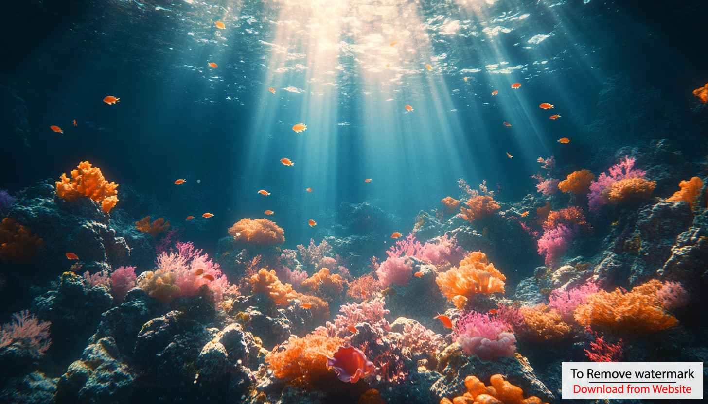 Coral Reef Wallpaper 4K: Tropical Underwater Life Backgrounds Coral Reef Wallpaper 4K: Tropical Underwater Life Backgrounds