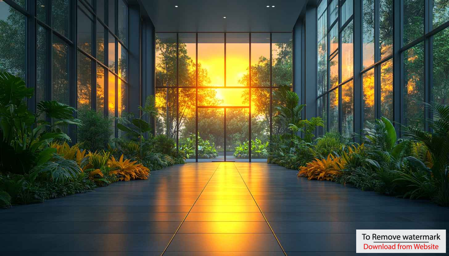 Botanical Garden Sunset 4K Desktop Wallpaper Background Free Botanical Garden Sunset 4K Desktop Wallpaper Background Free